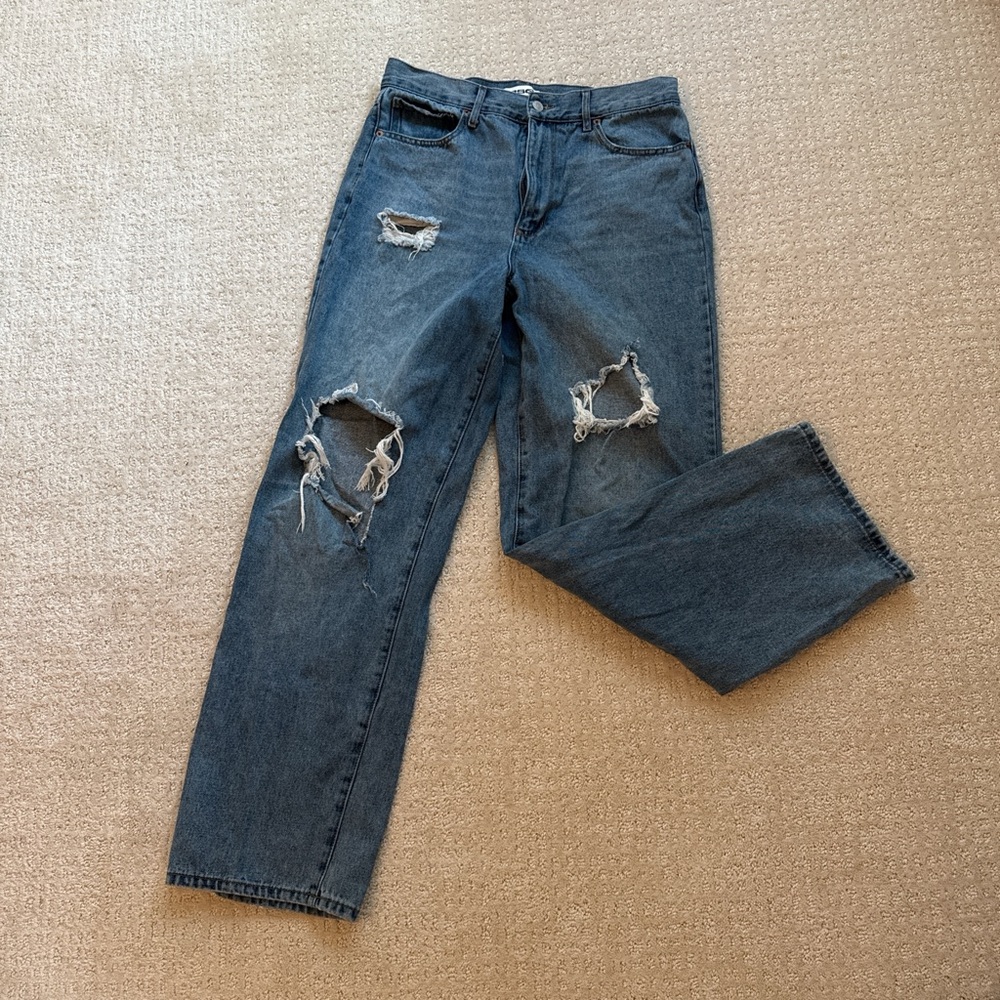 RSQ Blue Distressed Women Jeans